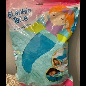Brand New Blankie Tales Mermaid Blanket